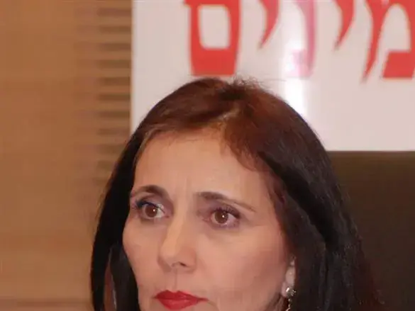 חברת הכנסת יוליה שמאלוב בכנס למען שוויון בין המינים למען הילדים, פברואר 2011 (עומר מירון)