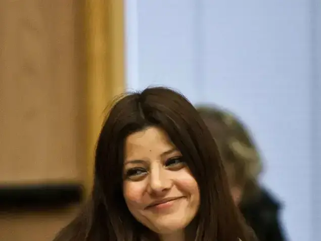 אורלי לוי בישיבה של הוועדה לקידום מעמד האישה לציון יום האישה הבינלאומי ובהשתתפות חברות כנסת לדורותיהן, מרץ 2011 (מגד גוזני)