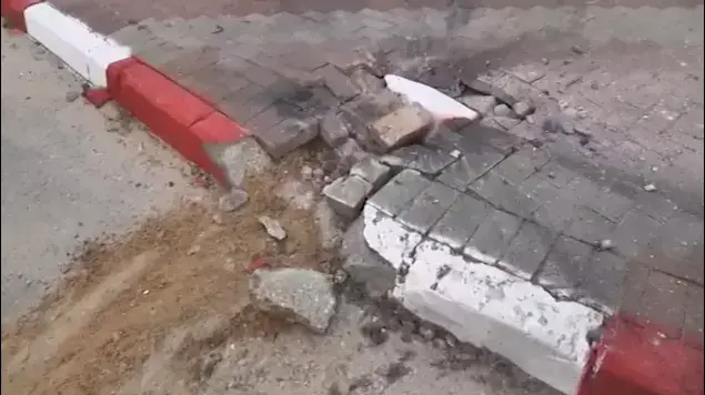 מטח רקטות שוגר מרצועת עזה לעבר ישובי הדרום (שי מכלוף)