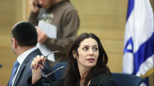 מירי רגב בדיון בועדת החינוך בנושא גלגל"צ (נועם מושקוביץ)