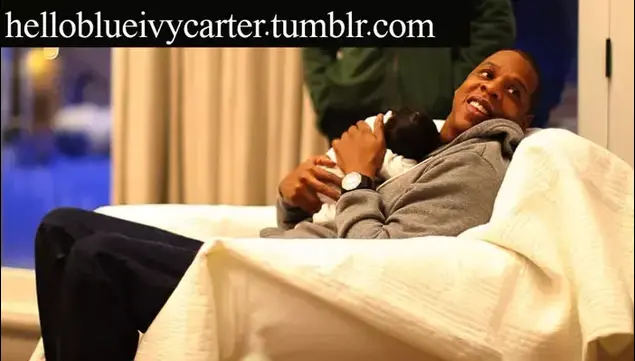 בלו אייבי קרטר, הבת של ביונסה (צילום מסך , helloblueivycarter.tumblr.com)