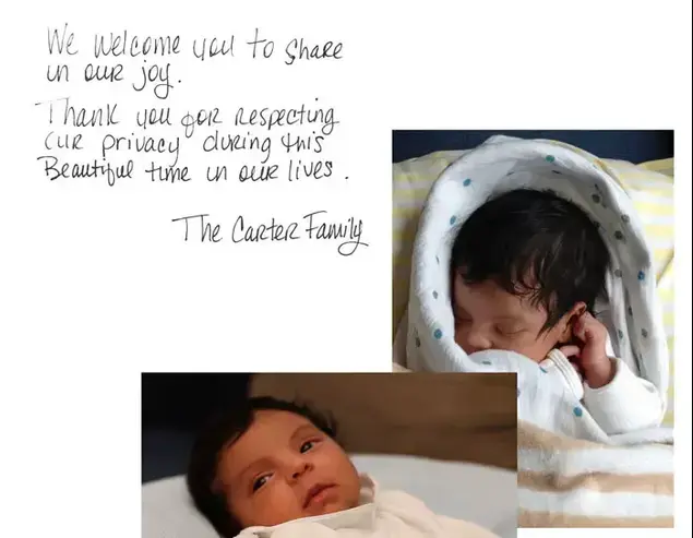 בלו אייבי קרטר, הבת של ביונסה (צילום מסך , helloblueivycarter.tumblr.com)