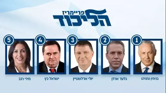 פריימריז ליכוד 2015 ()