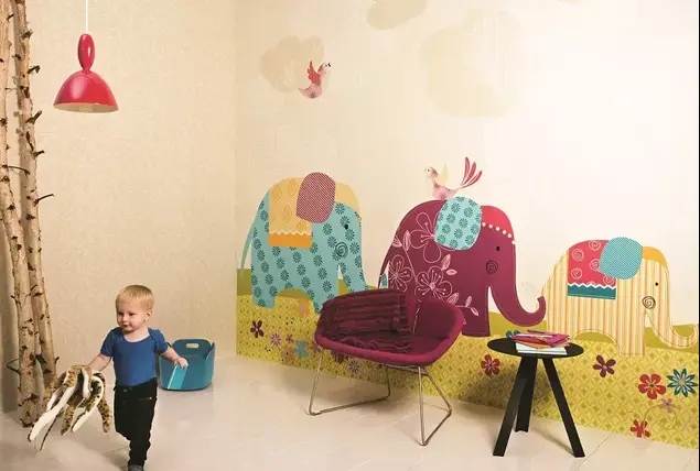 טפטים של המותג הבלגיKHROMA , 350 שקל לגליל, להשיג ב"מעודד צבעים" (יח"צ)