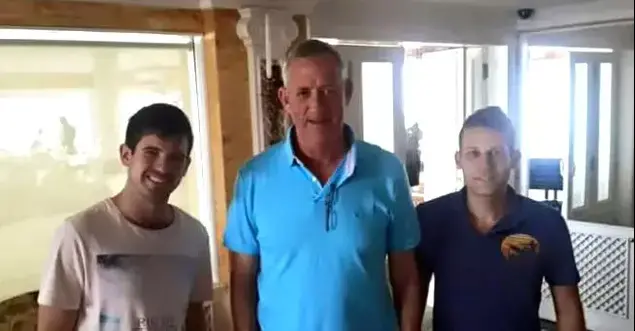 הרמטכ"ל לשעבר בני גנץ בדרום אמריקה, מרץ 2015 (אתר רשמי , פייסבוק)