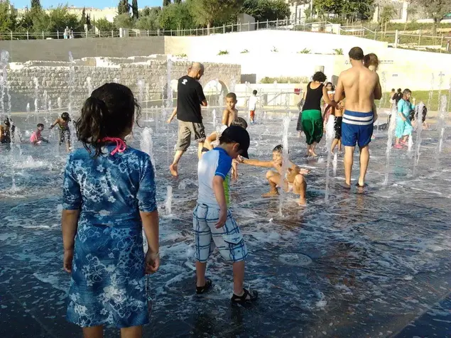 מזרקות בפארק טדי קולק (מערכת וואלה! NEWS)