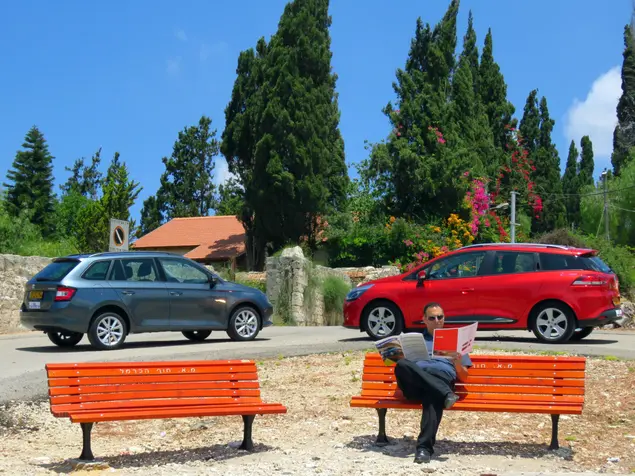 מבחן השוואתי סקודה פאביה ספייס נגד רנו קליאו סטיישן (קובי ליאני)
