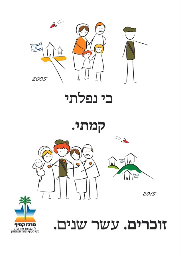 סטודנטיות ממכללת "אמונה" זכו בציון לשבח על כרזות שעוצבו על ידן בתחרות הארצית לציון עשור לגירוש. (יח"צ , מכללת אמונה)