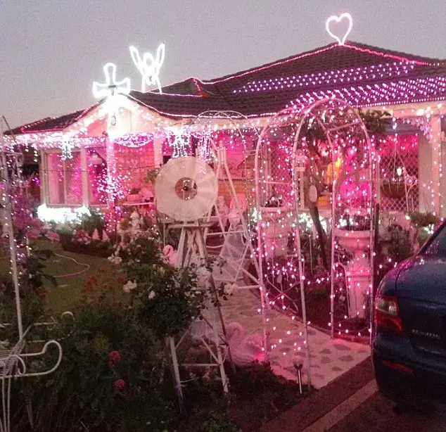 הבית הוורוד באוסטרליה (צילום מסך , צילום מסל דיילי מייל)