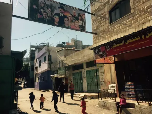 מחנה פליטים בלטה בשכם, 03.01.16 (יותם רונן)