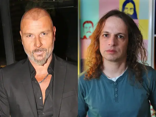 איציק זוהר + אמיר חצרוני (צילום מסך)