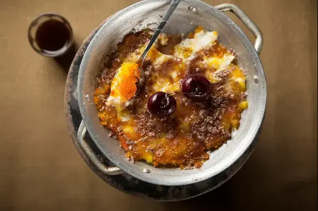 כנאפה סולת במסעדת מעדלה (יח"צ , אפיק גבאי)