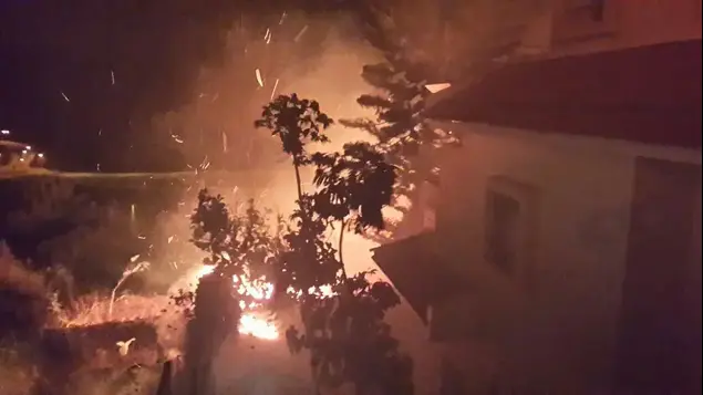 שריפה בזכרון יעקב, 23 בנובמבר 2016 (כבאות והצלה , כבאות מחוז חוף)