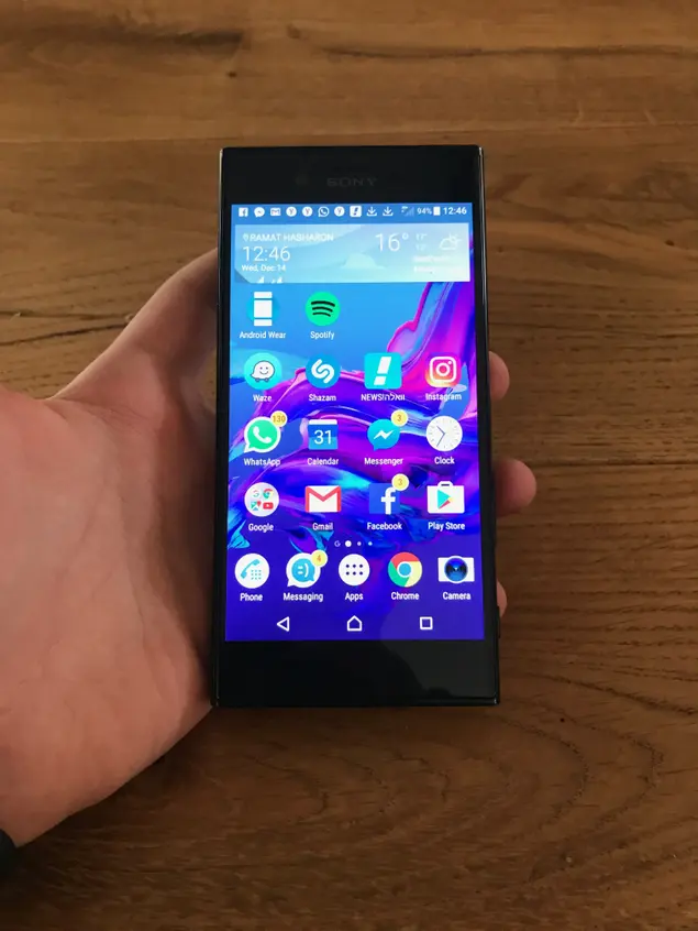 סוני אקספריה XZ (מערכת וואלה! NEWS)