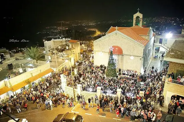 חג המולד בכפר ראמה (יח"צ , אזולאי רעיה בלחסן)