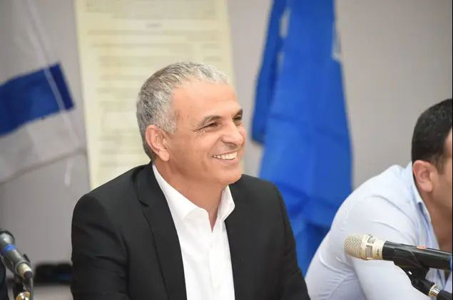 שר האוצר משה כחלון בטקס חתימה על הסכם גג למחיר למשתכן, עיריית אילת. מרץ 2017 (פול צלמים , יאיר שגיא)
