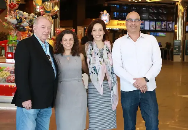 שרון ברגר, דנה כחלון כהן, אסי לויתן בן עמרם ורן פדרמן (יח"צ)