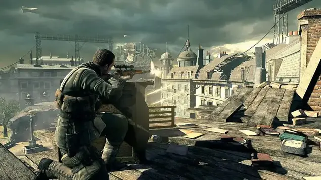 משחק מחשב Sniper Elite 4 (צילום מסך)