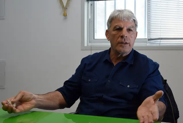 משה פונטי יושב ראש איגוד הג'ודו (ברני ארדוב)
