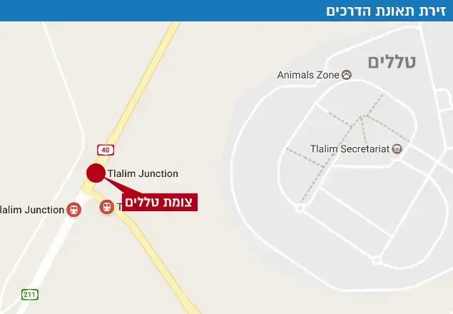 זירת תאונת הדרכים ()