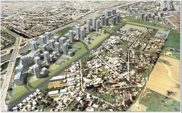 תכנית גני אז"ר גני אזר כפר אז"ר כפר אזר רמת גן ר"ג נדלן נדל"ן (יח"צ , אדריכל רפי לרמן)