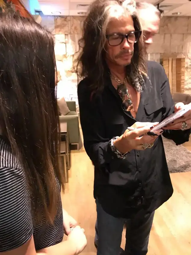 סטיבן טיילר בישראל (מערכת וואלה! NEWS , חי שלום)