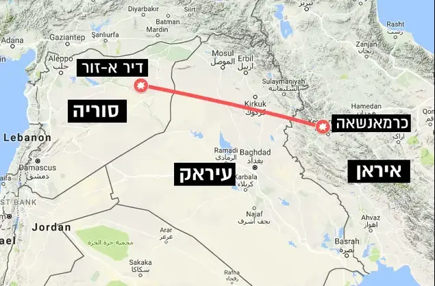 משמרות המהפכה תקפו מטרות של דאעש (מערכת וואלה!)