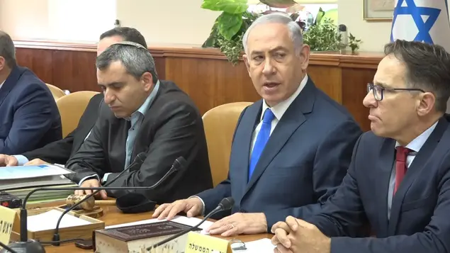 נתניהו בישיבת ממשלה: "אסור שהפסקת האש בסוריה תאפשר התבססות של איראן וגרורותיה" (רויטרס)
