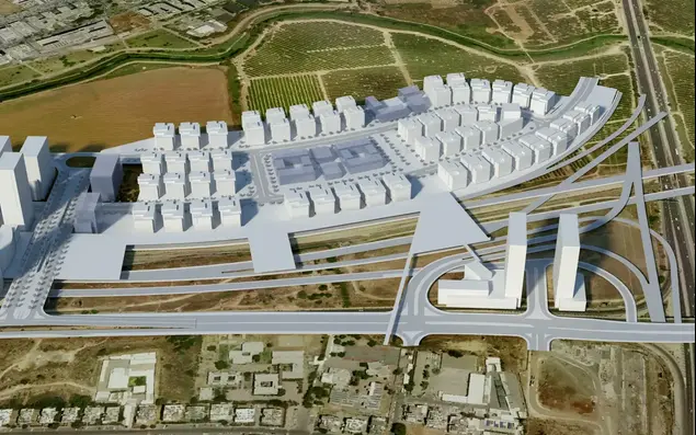 תוכנית הרחבה בני ברק נדלן (יח"צ , רשות מקרקעי ישראל)