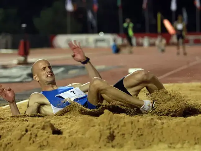 יוחאי הלוי קופץ משולשת ישראלי (ברני ארדוב) יוחאי הלוי קופץ משולשת ישראלי (ברני ארדוב)