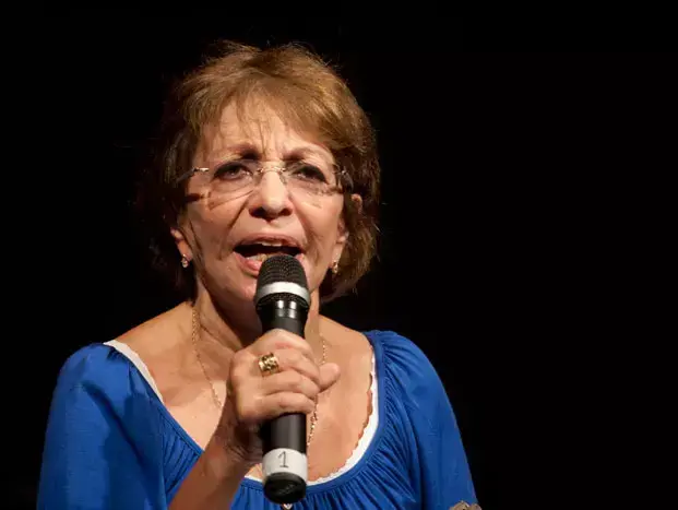 רבקה מיכאלי בצעדת המיליון בתל אביב, אוגוסט 2011 (דרור עינב) רבקה מיכאלי בצעדת המיליון בתל אביב, אוגוסט 2011 (דרור עינב)