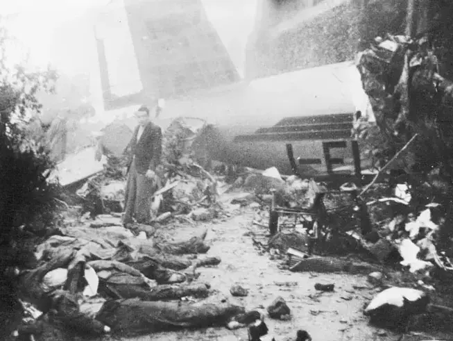 התרסקות המטוס של קבוצת הכדורגל של טורינו ב-1949 (GettyImages) התרסקות המטוס של קבוצת הכדורגל של טורינו ב-1949 (GettyImages)