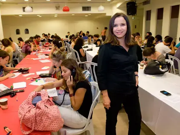 מטה שלי יחימוביץ', פריימריז במפלגת העבודה, ספטמבר 2011 (נמרוד סונדרס) מטה שלי יחימוביץ', פריימריז במפלגת העבודה, ספטמבר 2011 (נמרוד סונדרס)