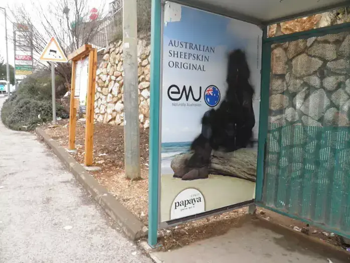 הדרת נשים בצפת, ינואר 2012 (יח"צ , אלימלך גרסטל) הדרת נשים בצפת, ינואר 2012 (יח"צ , אלימלך גרסטל)