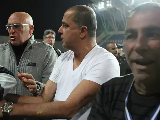 עמוס לוזון נשיא מכבי פתח תקוה (קובי אליהו) עמוס לוזון נשיא מכבי פתח תקוה (קובי אליהו)