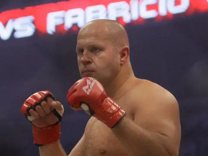 לוחם ה-MMA פידור אמליאננקו (AP , Jeff Chiu) לוחם ה-MMA פידור אמליאננקו (AP , Jeff Chiu)