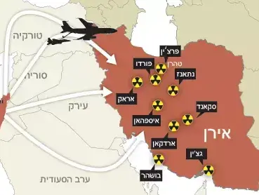 מפה אירן (מערכת וואלה! NEWS) מפה אירן (מערכת וואלה! NEWS)