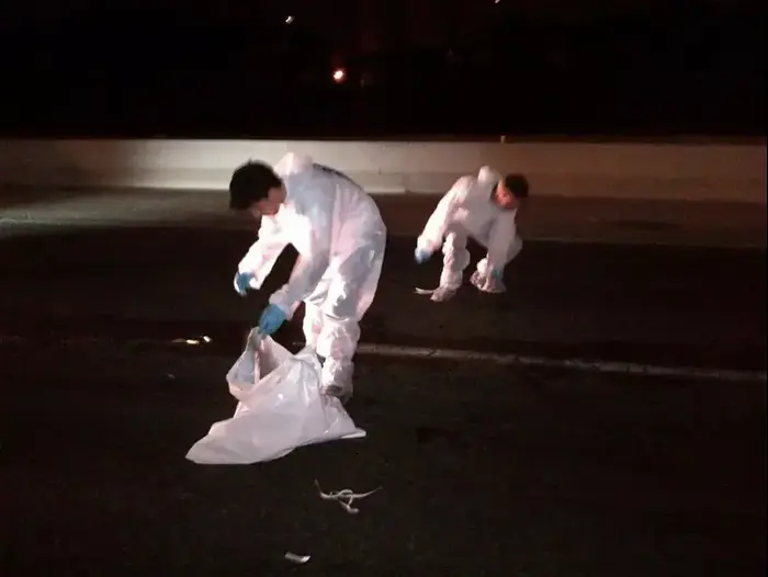 פגע וברח ברמלה (צילום מסך , שבתי בנדט) פגע וברח ברמלה (צילום מסך , שבתי בנדט)