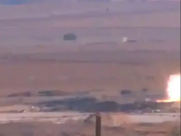 תיעוד: רגע שיגור הטיל לעבר ג'יפ צה"ל (צילום מסך) תיעוד: רגע שיגור הטיל לעבר ג'יפ צה"ל (צילום מסך)