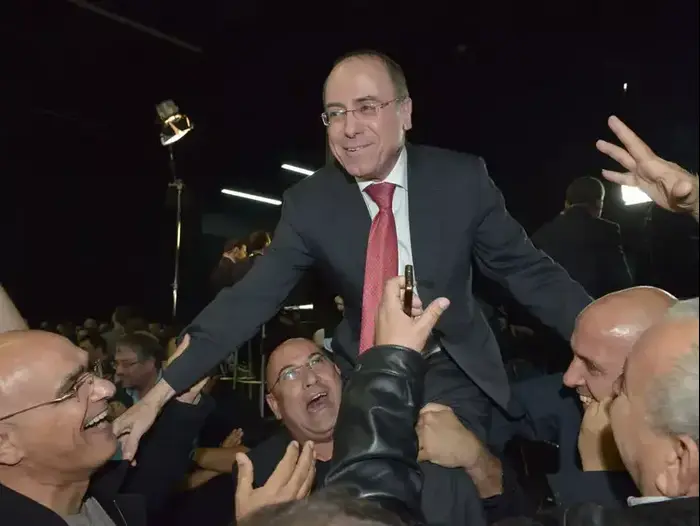סילבן שלום בפריימריז הליכוד, נובמבר 2012 (נמרוד סונדרס) סילבן שלום בפריימריז הליכוד, נובמבר 2012 (נמרוד סונדרס)
