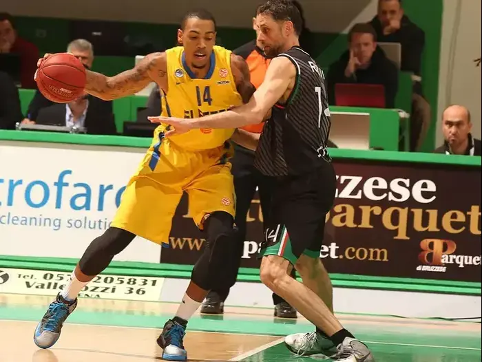 שחקן מכבי תל אביב מלקולם תומאס (GettyImages , Elio Castoria) שחקן מכבי תל אביב מלקולם תומאס (GettyImages , Elio Castoria)