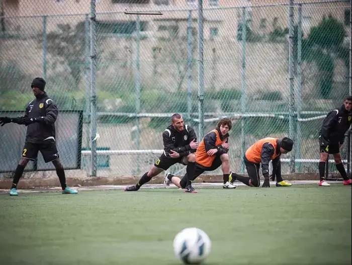 ג'יבראיל קאדייב, זאור סדאייב שחקני בית"ר ירושלים באימון הקבוצה (מערכת וואלה! NEWS , נועם מוסקוביץ) ג'יבראיל קאדייב, זאור סדאייב שחקני בית"ר ירושלים באימון הקבוצה (מערכת וואלה! NEWS , נועם מוסקוביץ)