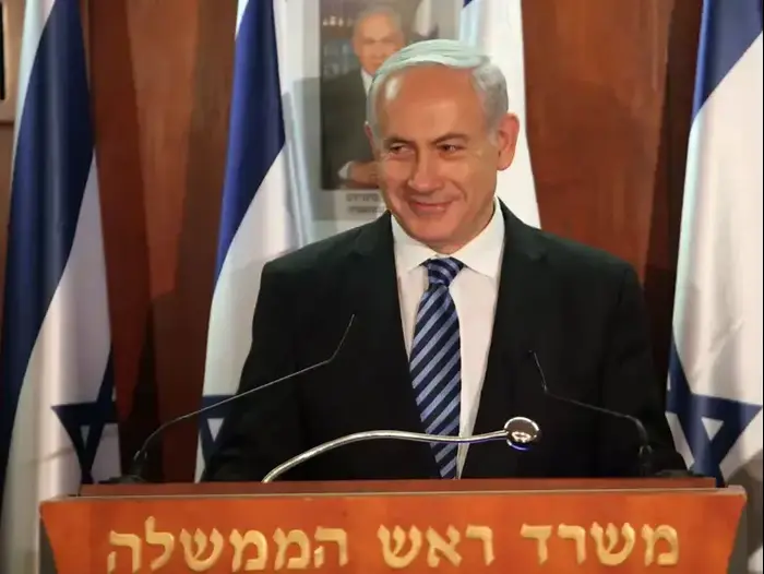 ראש הממשלה בנימין נתניהו ויו"ר מפלגת התנועה ציפי לבני נושאים הצהרה משותפת בכנסת לרגל מינוייה לשרת המשפטים, פברואר 2013 (יח"צ , יואב דודקביץ') ראש הממשלה בנימין נתניהו ויו"ר מפלגת התנועה ציפי לבני נושאים הצהרה משותפת בכנסת לרגל מינוייה לשרת המשפטים, פברואר 2013 (יח"צ , יואב דודקביץ')