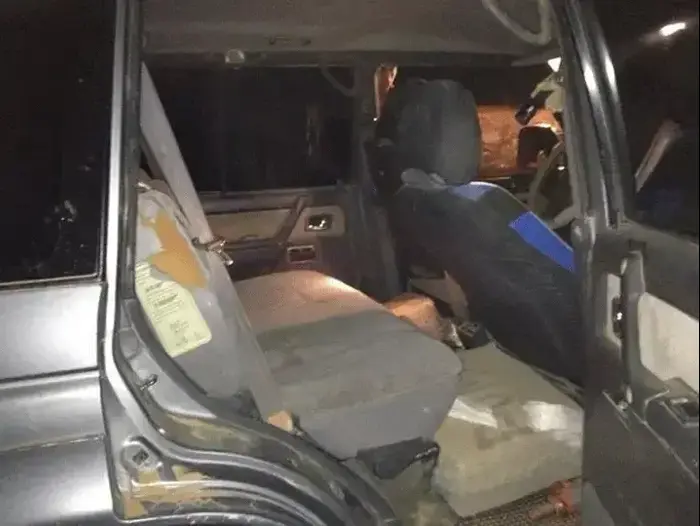 כלי רכב שבו נמצאו סמים שהוברחו ממצרים (חטיבת דובר המשטרה , דוברות מג"ב) כלי רכב שבו נמצאו סמים שהוברחו ממצרים (חטיבת דובר המשטרה , דוברות מג"ב)
