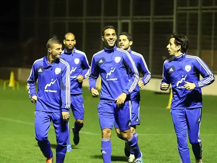 אלעד גבאי ערן זהבי יוסי בניון שחקני נבחרת ישראל (קובי אליהו) אלעד גבאי ערן זהבי יוסי בניון שחקני נבחרת ישראל (קובי אליהו)