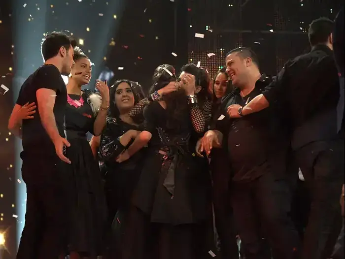 מאחורי הקלעים של גמר The voice (ניב אהרונסון) מאחורי הקלעים של גמר The voice (ניב אהרונסון)