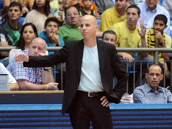 מאמן מכבי תל אביב דני פרנקו (ברני ארדוב) מאמן מכבי תל אביב דני פרנקו (ברני ארדוב)