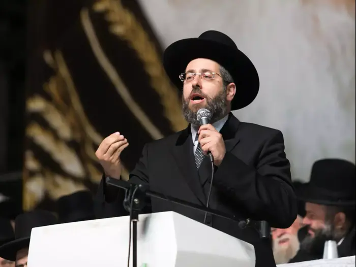 הרב הראשי לישראל דוד לאו בעצרת לזכרו של הרב עובדיה יוסף. סנהדריה, ירושלים. (מור שאולי) הרב הראשי לישראל דוד לאו בעצרת לזכרו של הרב עובדיה יוסף. סנהדריה, ירושלים. (מור שאולי)