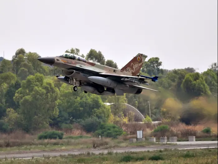 מטוס F-16 של חיל האוויר הישראלי (יח"צ , חיל האוויר) מטוס F-16 של חיל האוויר הישראלי (יח"צ , חיל האוויר)