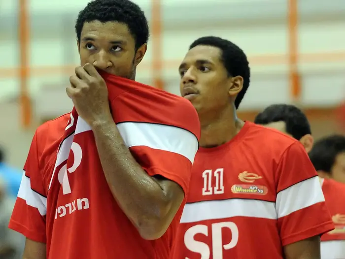 שחקן הפועל תל אביב ג'סטין הארפר (ברני ארדוב) שחקן הפועל תל אביב ג'סטין הארפר (ברני ארדוב)
